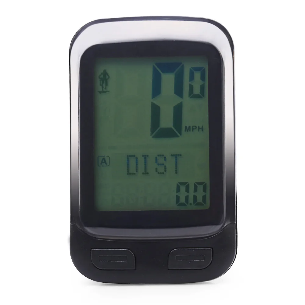 

22 Function Wireless Bicycle Computer Stopwatch with LCD Backlight for Cycling Riding Water Resistant Bicycle Speedometer Odome