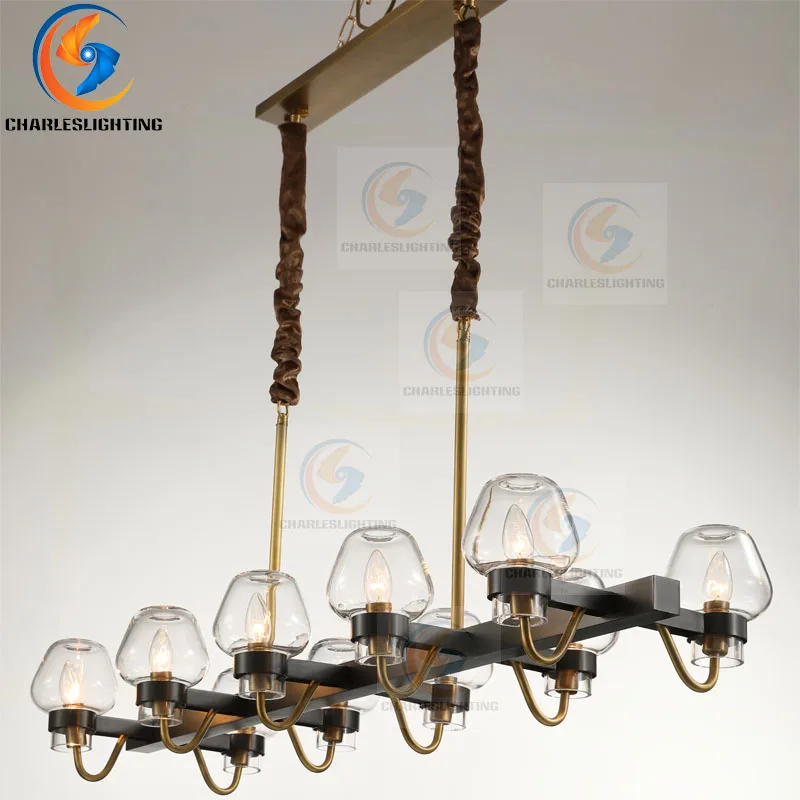 

Moder g4 led Retro Vintage American Copper Crystal LED Lamp LED Light.Pendant Lights.Pendant Lamp.Pendant light For Dinning Room