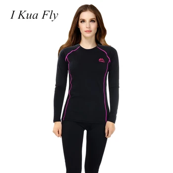 

Women Winter Warm Underwear Set Cycling Outdoor Sports Bicycle Bike Thermal Polartec Long Johns Thermal Underwear Top Pants 4