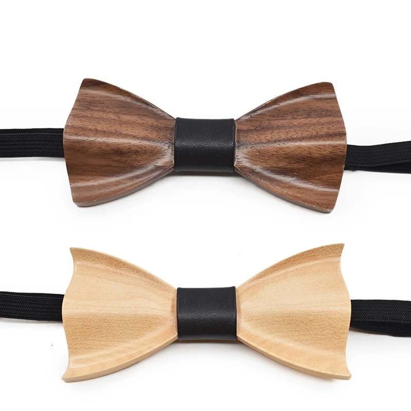 Kreativität Holz Hochzeit Fliege für Gentleman Eine Größe