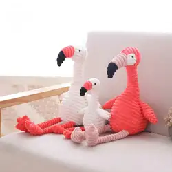 30 см вельветовые плюшевые игрушка Фламинго Мягкое Животное детские мягкие розовый и белый Фламинго Куклы и игрушки для детей, игрушка