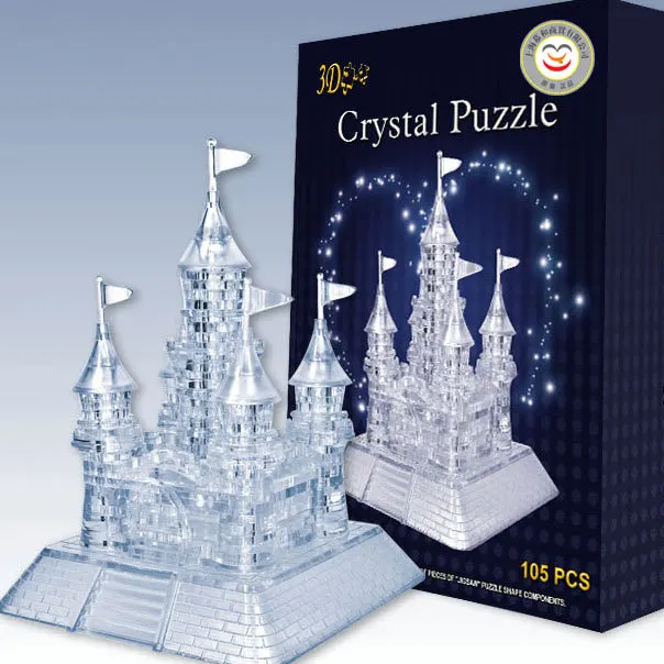 puzzle 3d disney castillo