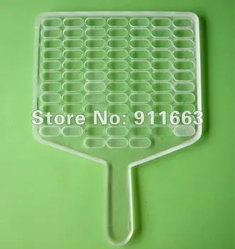 

0# capsule used,80 cavity capsule counter/capsule counting machine/count board of manual capsule fillers for comestic using
