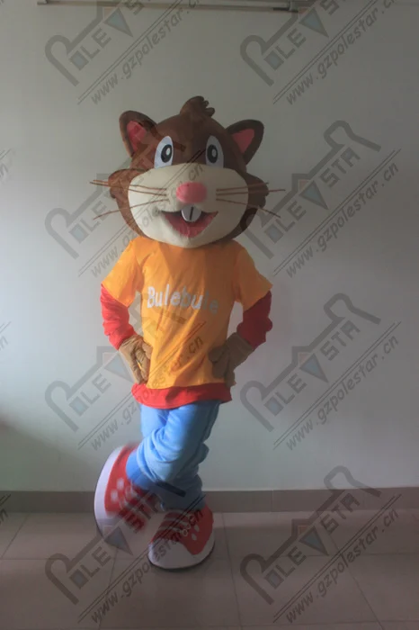 

smile squirrel mascot costumes custom hot sale cartoon mouse mascot costumes