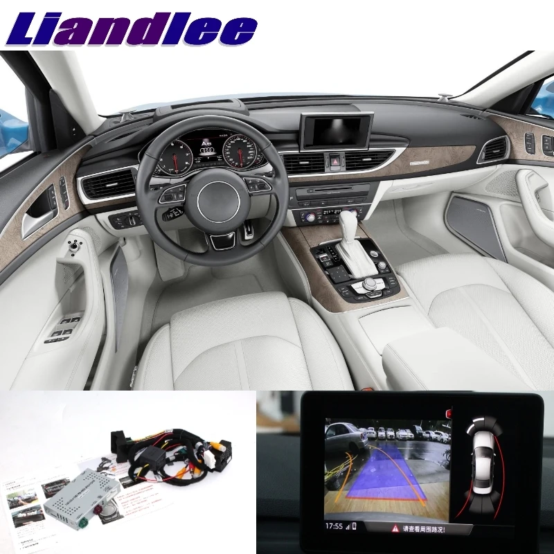 

Liandlee Car Reverse Rear Back Up Camera Interface Adapter Decoder Kits For Audi A6 RS C6 4F 2004~2011 Mmi System Upgrade