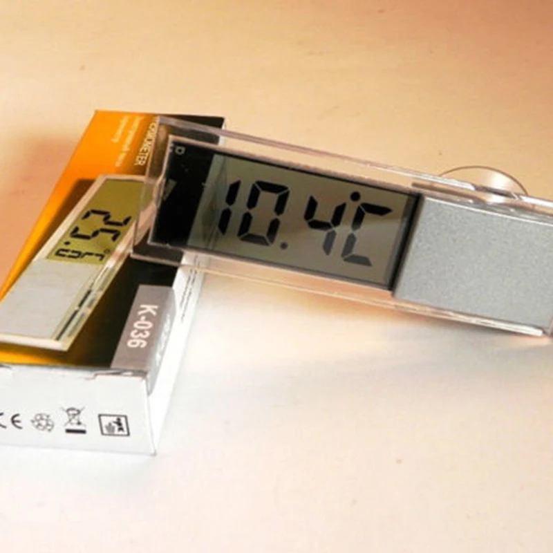 Multi Function Lcd 3D Crystal Digital font b Electronic b font Temperature Measurement Fish Tank Aquarium