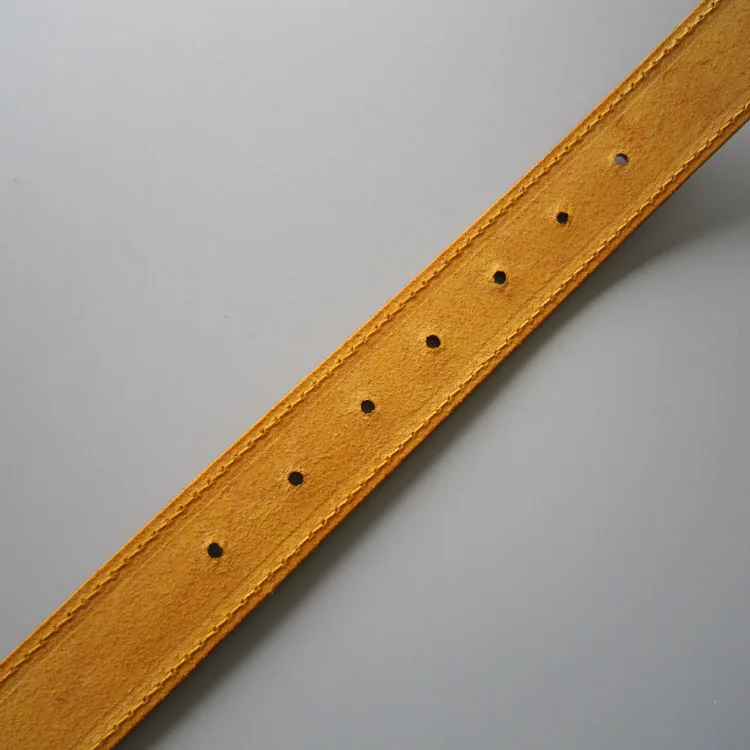 L 45 inch 115 cm Hand Crafted Western Flowers Solid Real Leather Belt With Brass Screws