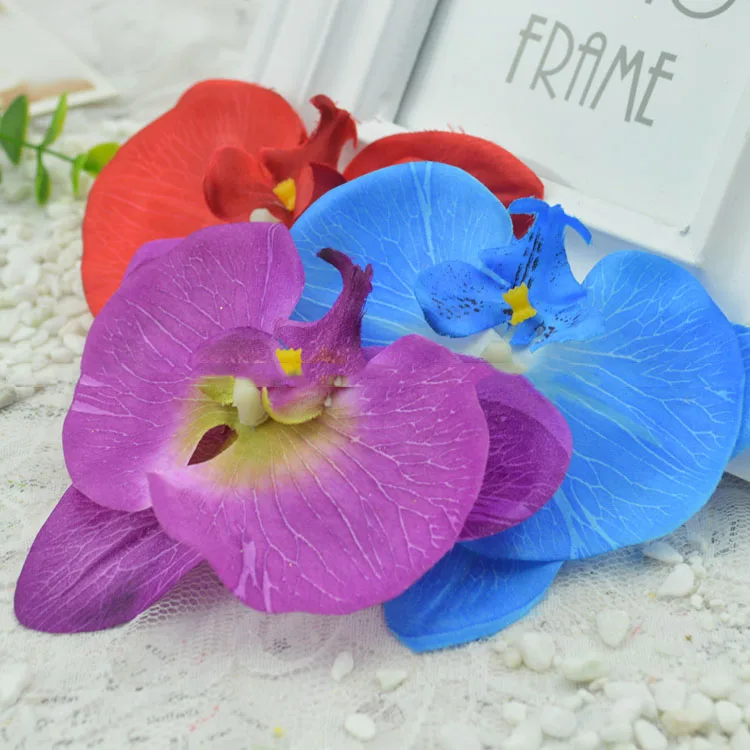 artificial flowers good simulation silk simulation flower Phalaenopsis