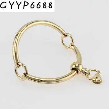 

2-10-20 pcs 10mm high quality Light gold handles for bags Purse Frame