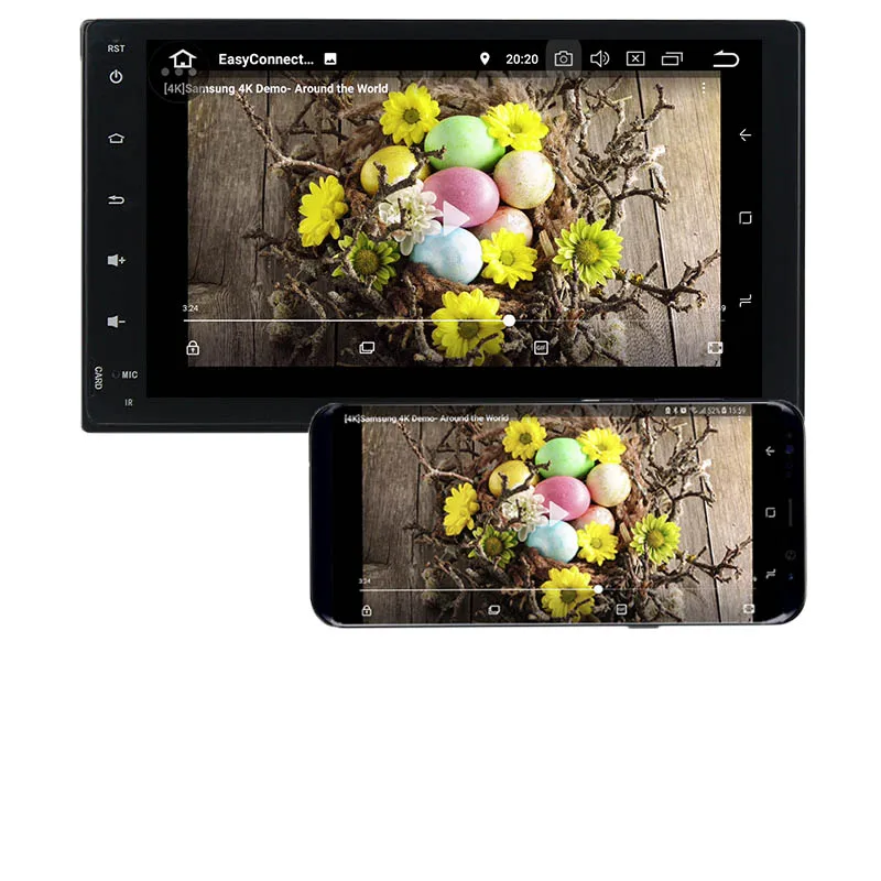 toyota fortuner touch screen radio android 8.0 stereo 4