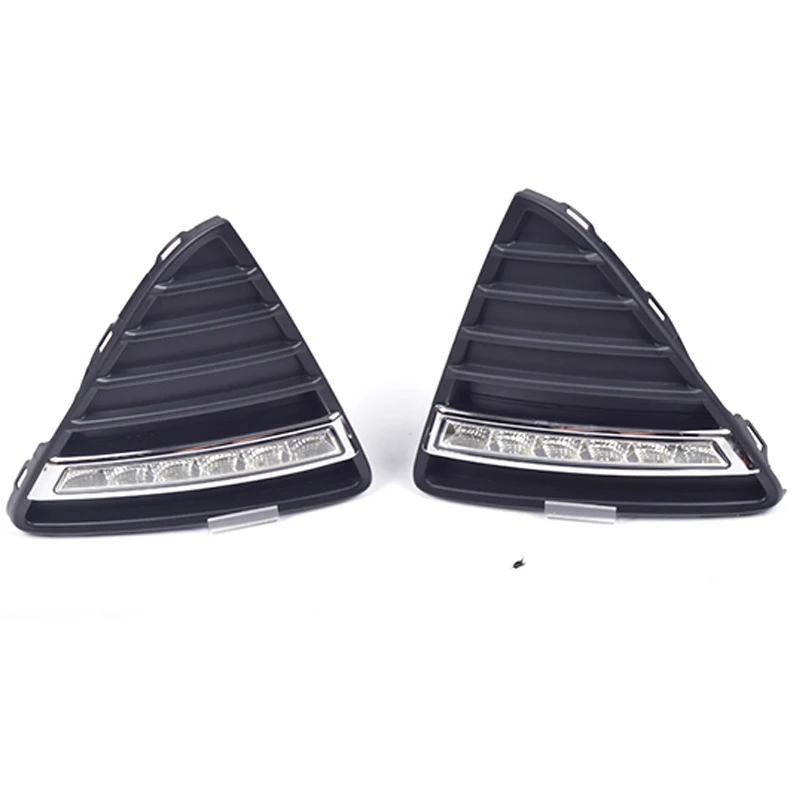 

2pcs Daytime Running Light DRL For Fords Focus 2012 2013 2014 DRL LED Daylight With Turning Signal Lights