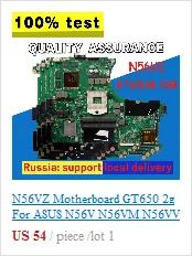 X756UJ материнская плата для ноутбука ASUS X756U X756UWK X756UX X756UJ X756UB X756UV плата I3-6100U GT920M/2 GB DDR3 слот для карт памяти