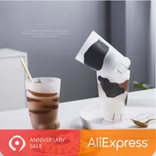 Креативный милый кот лапы Стекло лапы тигра кружка для кофе в офисе кружка, стакан личности завтрак молоко фарфоровая чашка подарок