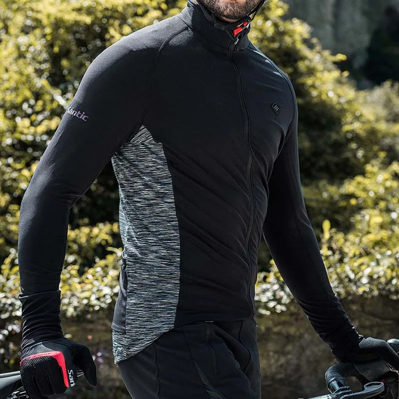 Santic Cycling Jersey Mens Long Sleeve Jacket Fleece Thermal Windproof Winter Bike Bicycle Coat Santic Cycling Jersey Mens Long Sleeve Jacket Fleece Thermal Windproof Winter Bike Bicycle Coat