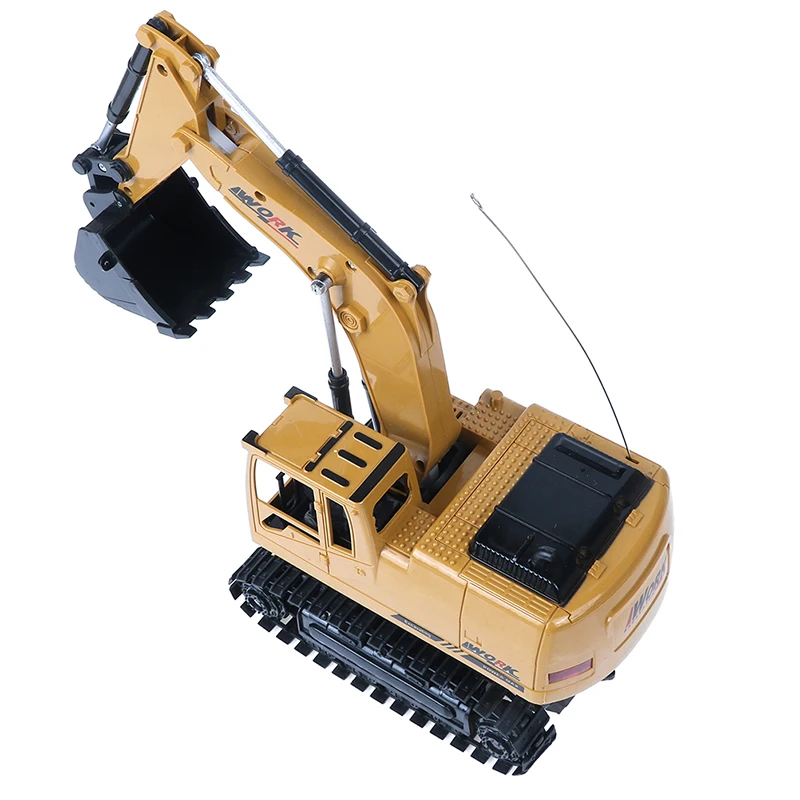 

RC Excavator 5CH Remote Control Constructing Truck Crawler Digger Model Electronic Engineering Truck Toy