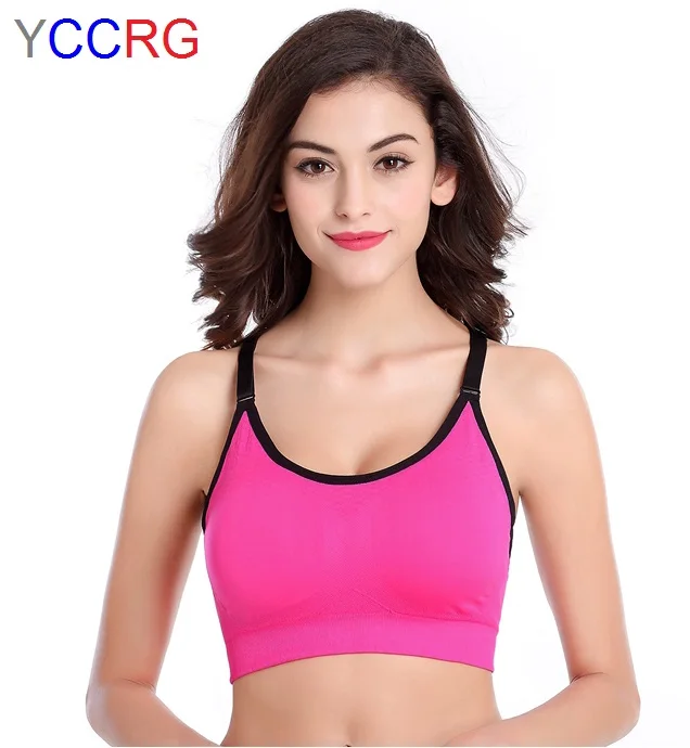 YCCRG New Women good quality Sports Bras Shockproof Top Quality
