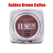 PCD Золотой коричневый Кофе профессиональный Перманентный Макияж бровей чернила татуировки набор 10 мл губ microblading пигмент 11 Цвета