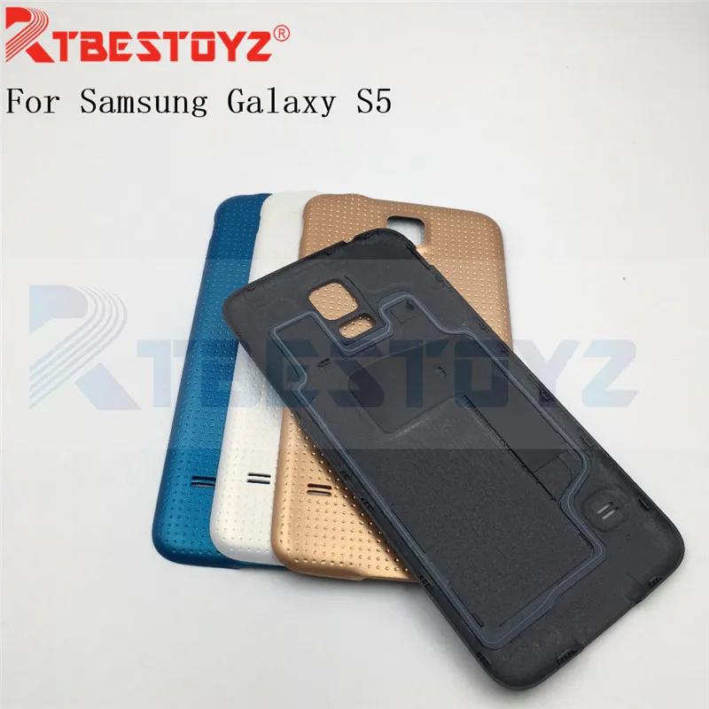RTBESTOYZ задний корпус для Samsung Galaxy S5 i9600 G900 G900F G900H SM-G900F задняя крышка корпуса батареи