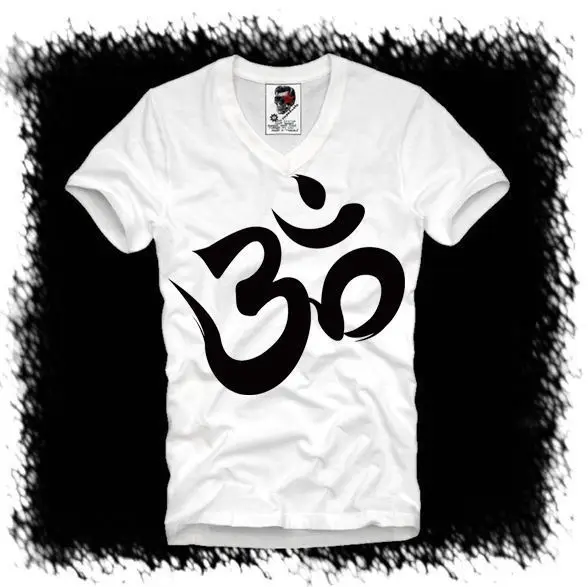 E1SYNDICATE V футболка OM AOM Ом AUM YOGAer психоделический Транс медитация LSD DJ | Мужская