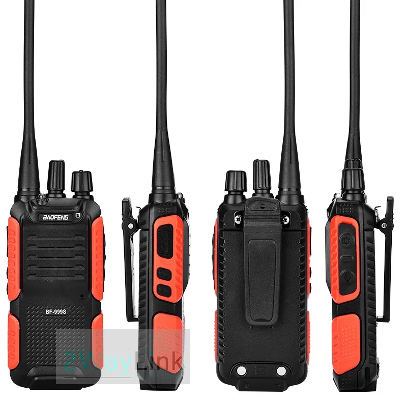 Горячая 5 Вт Baofeng bf-999s плюс Walkies Uhf радио 999(2) двухстороннее радио приемопередатчик для безопасности, отеля, ветчины BF999s обновление 888s