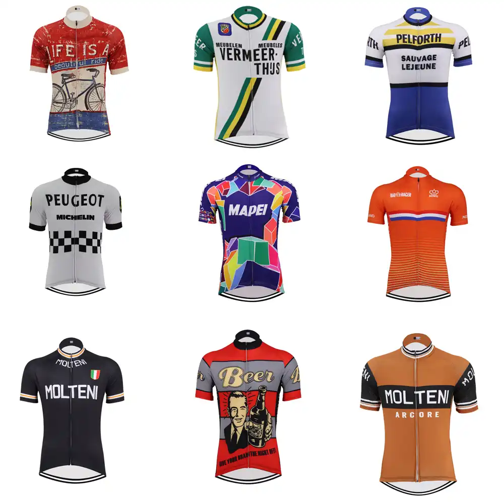 retro bike clothing