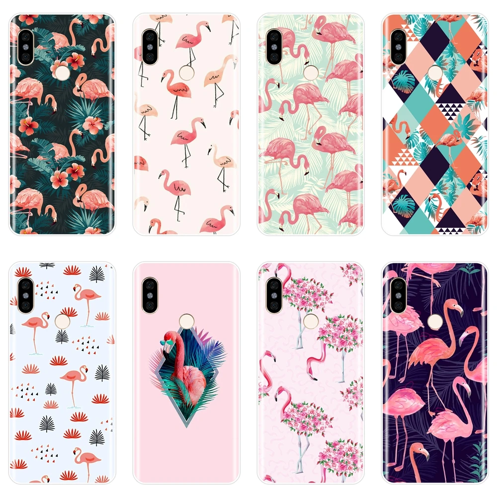 

Fashion Flamingo Phone Case For Pocophone F1 Xiaomi Redmi Note 6 Pro 5A Prime 5 Back Cover For Redmi S2 4 4A 4X 6 6A 5 Plus Case