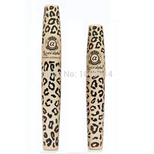 10 шт. Love Alpha тушь для ресниц Водонепроницаемый леопардовая расцветка трансплантационный Гель Плюс натурального дерева волоконная кисть для туши для пюре без коробок для макияжа