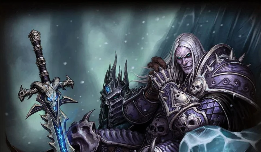 Настоящий Frostmourne меч из нержавеющей стали для видео игр мировой войны ремесло с настенный подвесной стенд 47 дюймов Длина