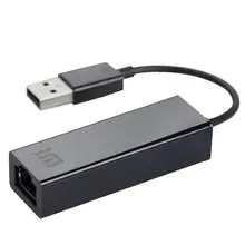 Xiaomi USB 2,0 к RJ45 Ethernet адаптер Сетевая карта 10 Мбит/с и 100 Мбит/с сети автоматически для медиаплеер Xiaomi 3 реквизит