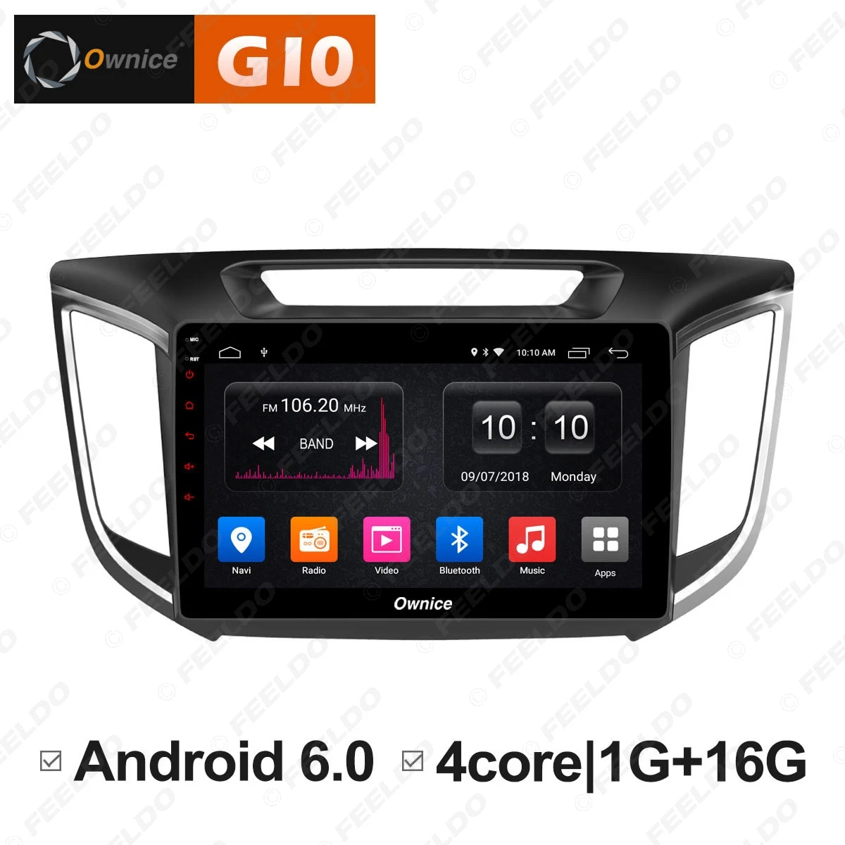 Discount FEELDO 10.1 " 2.5D Nano IPS Screen Android 6.0 Octa Core/DDR3 2G/32G/4G LTE Car Media Player For Hyundai IX25 2014-2016 0 Discount FEELDO 10.1 " 2.5D Nano IPS Screen Android 6.0 Octa Core/DDR3 2G/32G/4G LTE Car Media Player For Hyundai IX25 2014-2016 0
