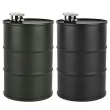 700ml Portable Stainless Steel Beer Barrel Wine Liquor Hip Flask with Sealing Lid Tools