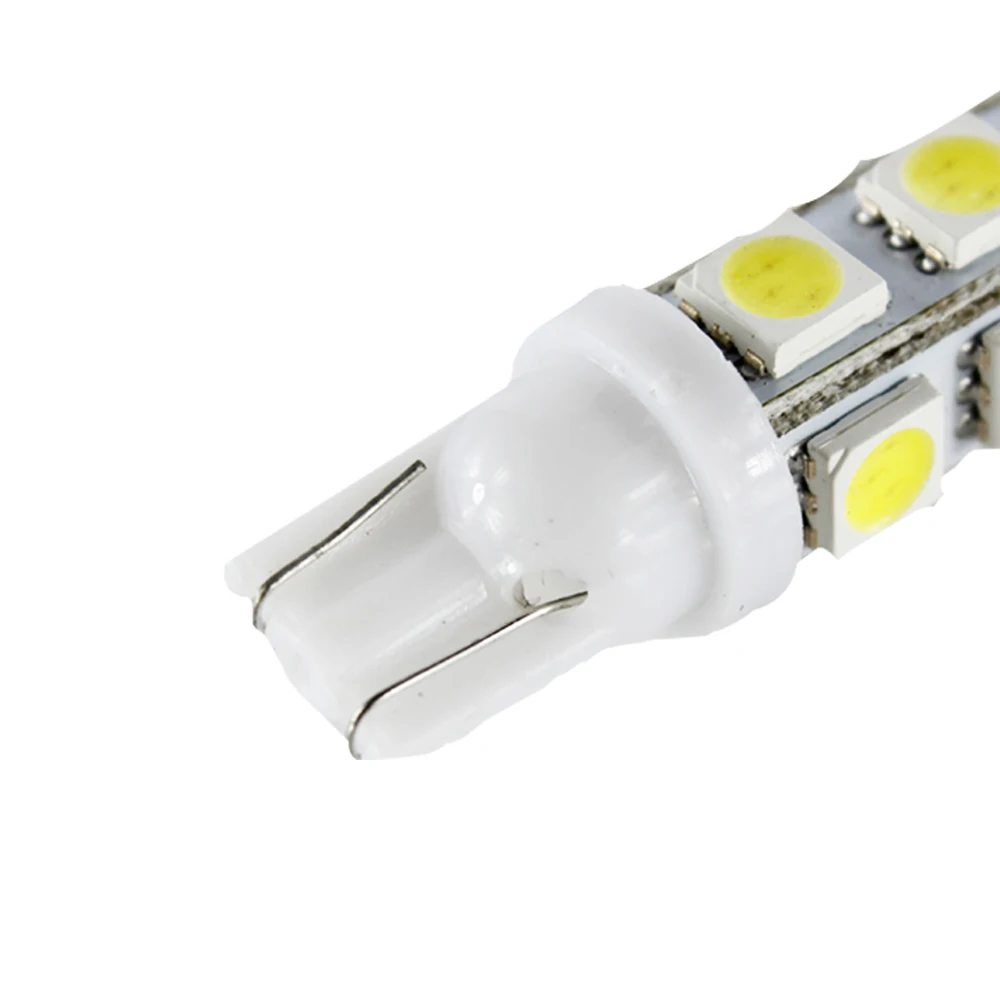 TraceBest 4 шт. водить автомобиль ac/DC 12v светильник T10 5050 13SMD супер белый 194 168 w5w стоянки