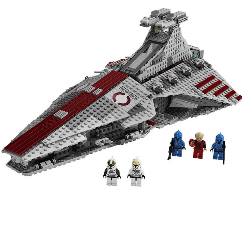 

Star Series War The Republic Fighting Cruiser Set Building Blocks Brick Educational Toys for Children legoinglys 05042 Gift toys