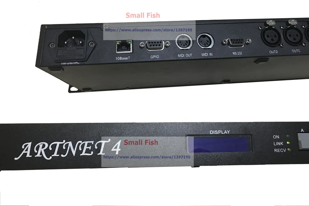 2 шт. Artnet 4 10MB Ethernet 10BaseT соединение на Neutrik Ethercon 4 DMX вход выход 5 контактов XLR DMX консоль с DIN разъемами