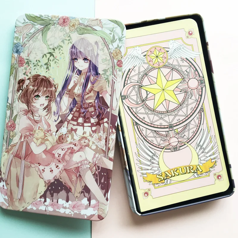 

Japan Anime Action Figure Printed Card Captor Sakura Magic Clow Cartoon Student Worker Notebook Diary Book Stationery New In Box