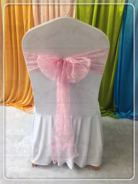 Us 98 0 8 X108 Lace Chair Sashes Bow Table Runner Tablecloth Napkins Fabric Hoods Caps Skirt Overlay Linen Party Wedding Decorations In Sashes From