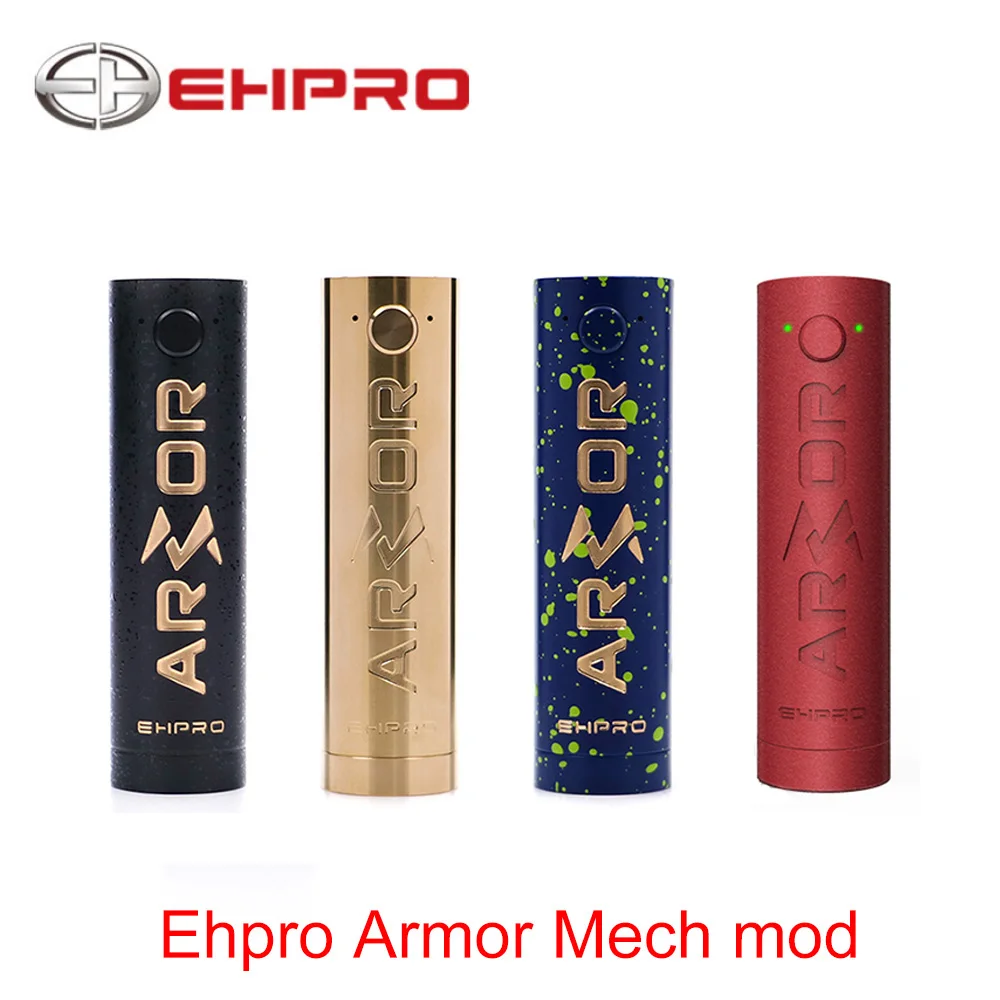 Original Ehpro Armor Prime Mechanical Mod Black Color 510 Thread 20700 18650 Battery E Cigarette Vape Mech Mod vs ehpro 101 D