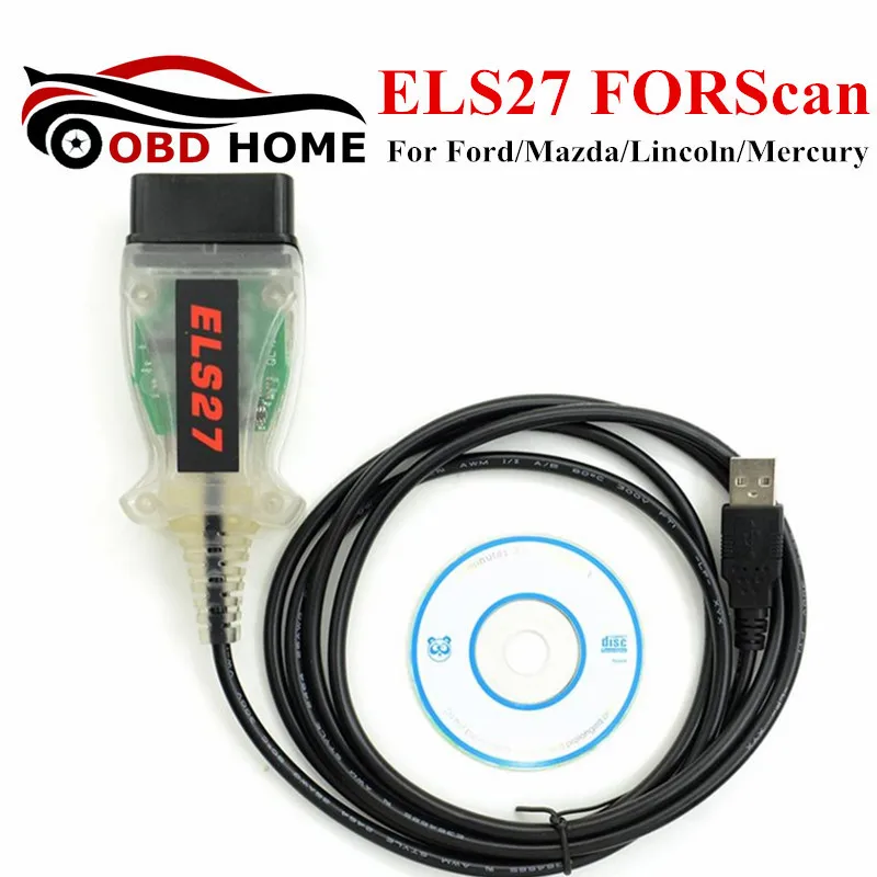 Nuevo Diseño Els27 Forscan Escáner Para Ford Mazdafor Lincoln Para