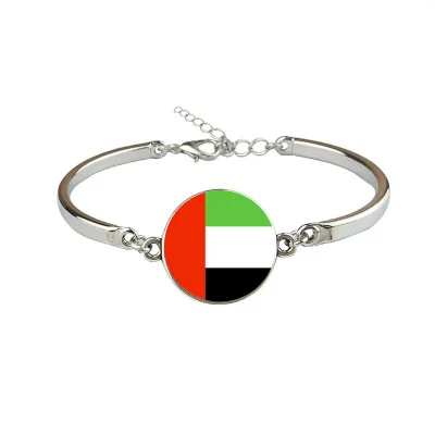 

New United Arab Emirates Flag Bangles Country United Arab Emirates Flag Bracelets Jewellery