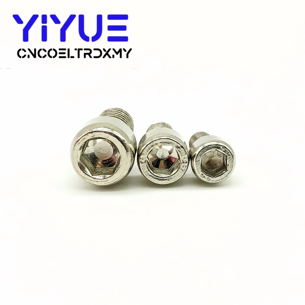 10pcs M5 M6 M8 DIN912 Hexagon Socket Head Cap Screws Inner Hex Socket Bicycle Bolt (5)