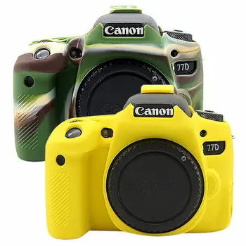 

PULUZ Soft Silicone Protective Case Cover Skin for Canon EOS 77D Camera