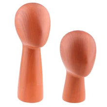 Манекен для париков с деревянным узором, голова для париков, шляпы, кепки, стойка для демонстрации, инструменты, аксессуары