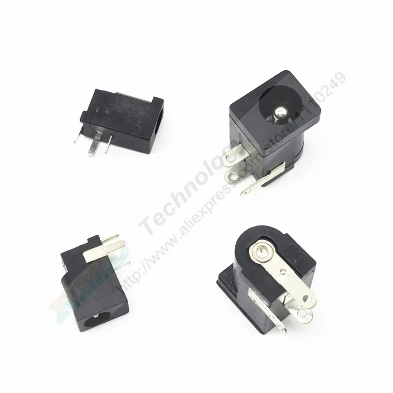 

10pcs/lot DC Power adapter dc jack connector DC005 5.5 X 2.5 2.1 mm DC002 3.5 X 1.1 1.3 mm free shipping