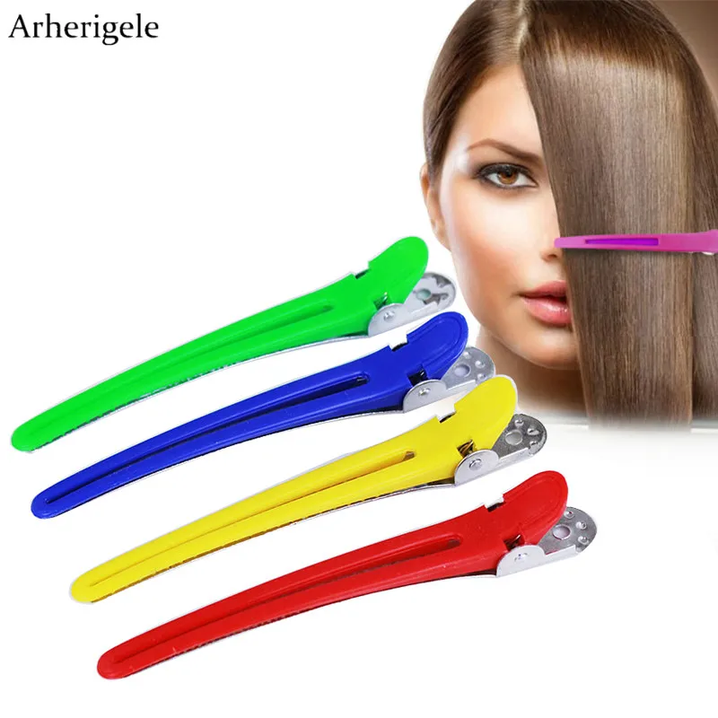 10PCS Colorful Hair Accessories Hairdressing Tool Salon Section Clips
