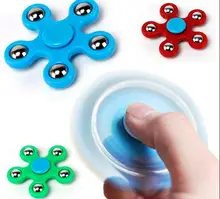 2017 Newest Multi Color Pentagon Gyro Hand Spinner&Finger Spinner Fidget Anxiety Stress Relief Focus Toy Gifts 100pcs