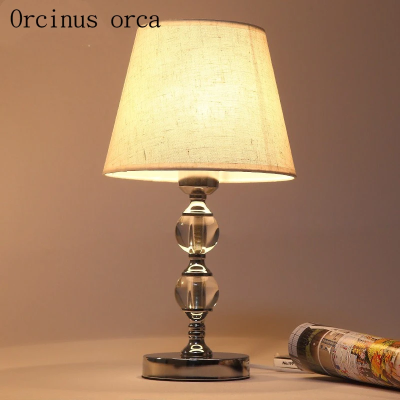 مصباح مكتب زجاجي حديث مفرد موفر للطاقة مصباح طاولة بجانب السرير لغرفة النوم ديكور إبداعي على الطراز الأمريكي Table Lamps Aliexpress