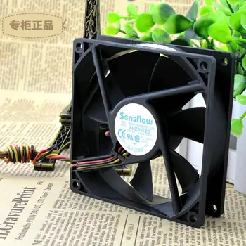 

Free Delivery. AFC0912B 9025 12 v 0.60 A 9 cm and 9 cm 3 line temperature control CPU case fans