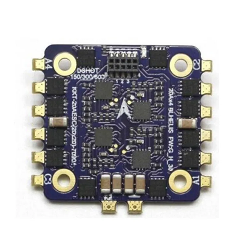 LDARC/Kingkong KK Flytower часть 20x20 мм 12A/20A BLheli_S 2-4S DShot600 4 в 1 ESC для RC моделей рама контроллера полета