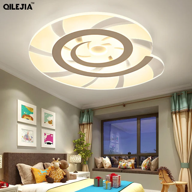 White Finished Chandeliers Living Room Bedroom Baby Led Modern White Finished Chandeliers Living Room Bedroom Baby Led Modern Chandelier Flush Mounting Lights Fixtures