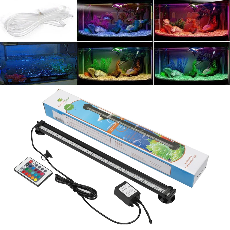 Buy 46CM EU/US/AU/UK Waterproof RGB LED Aquarium Light